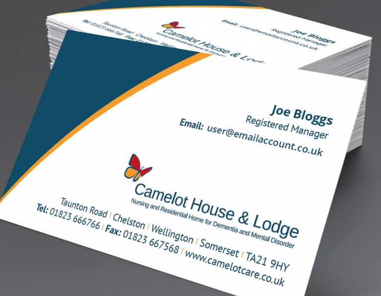 Camelot Care Business Card