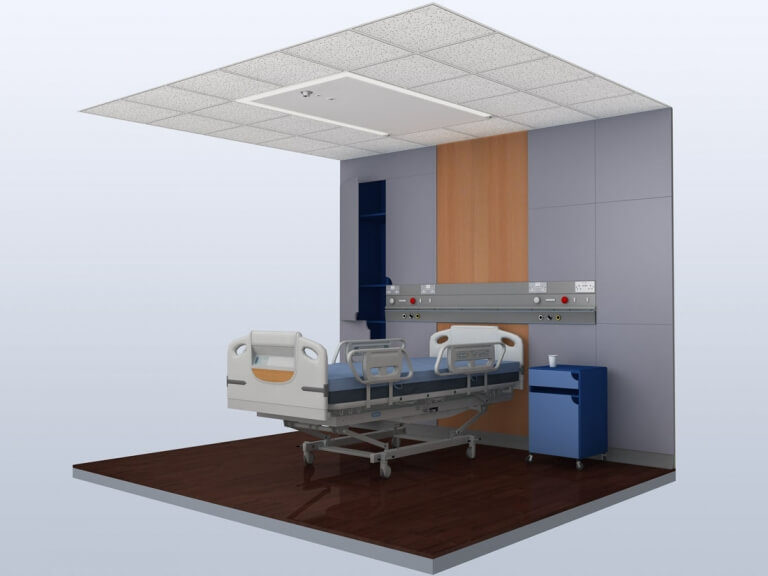 Hospital Lighting 3D Design