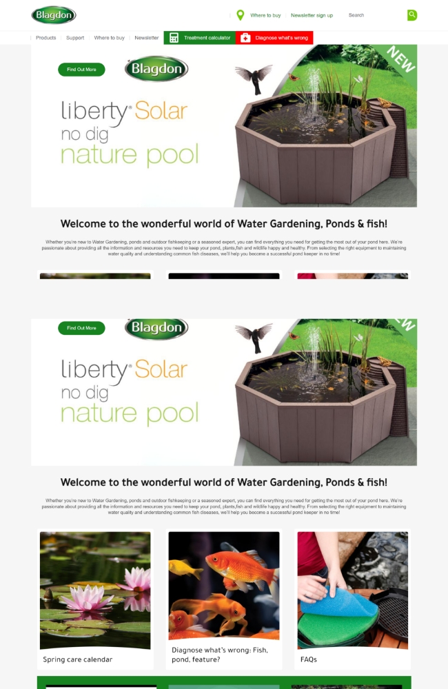 Blagdon Water Gardening Website